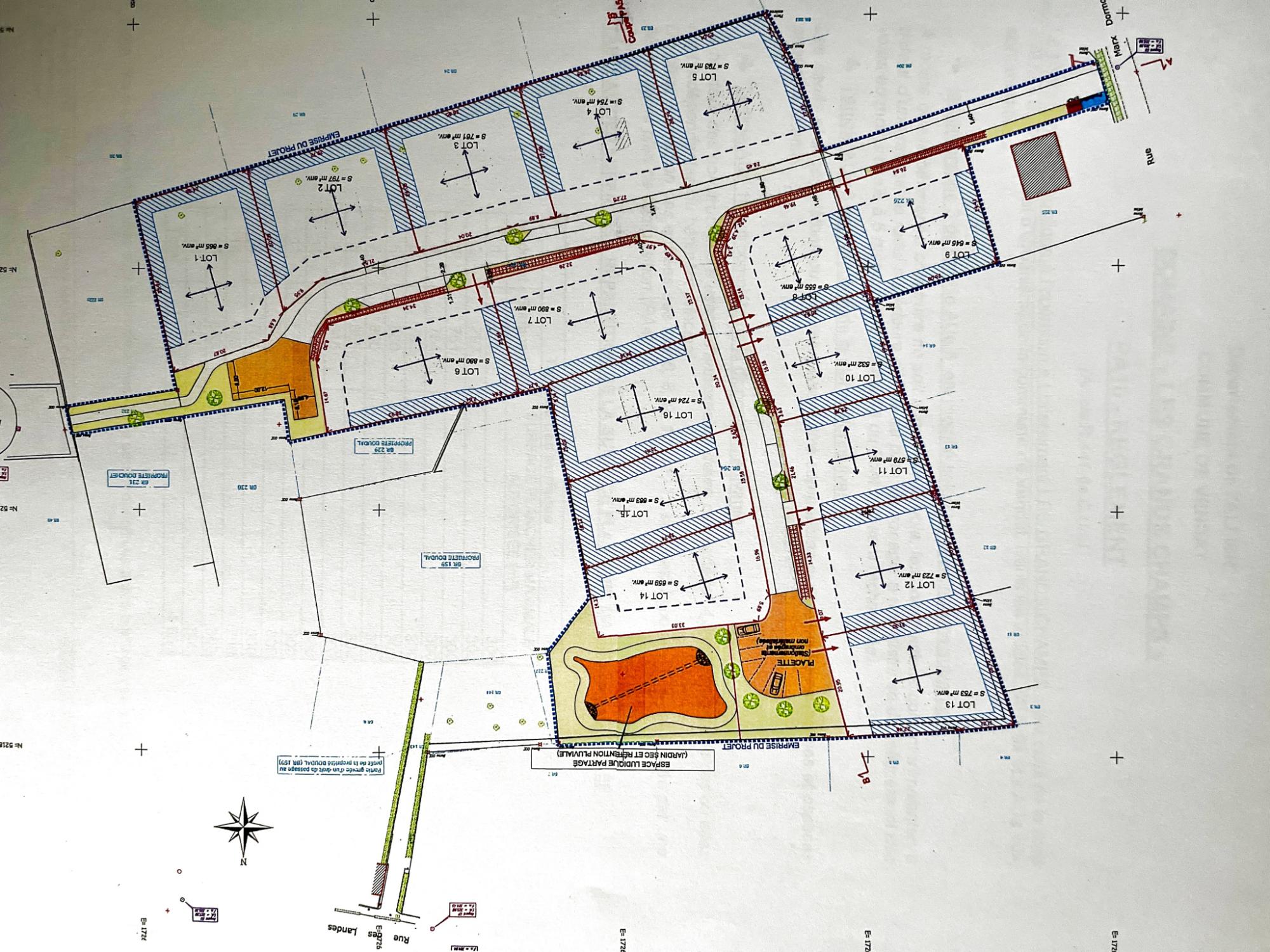Terrain • Vendat • 532m2