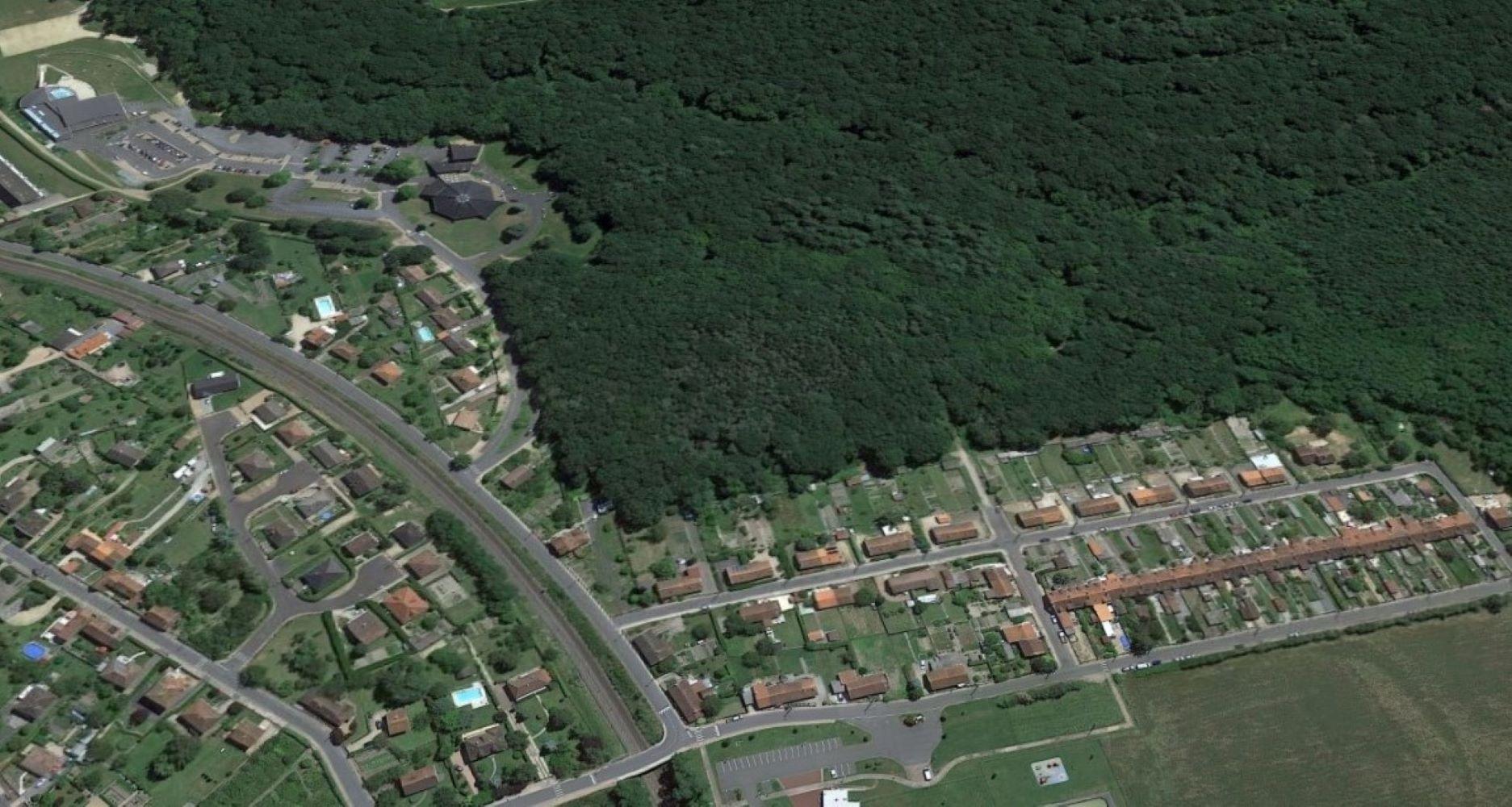 Vue aérienne